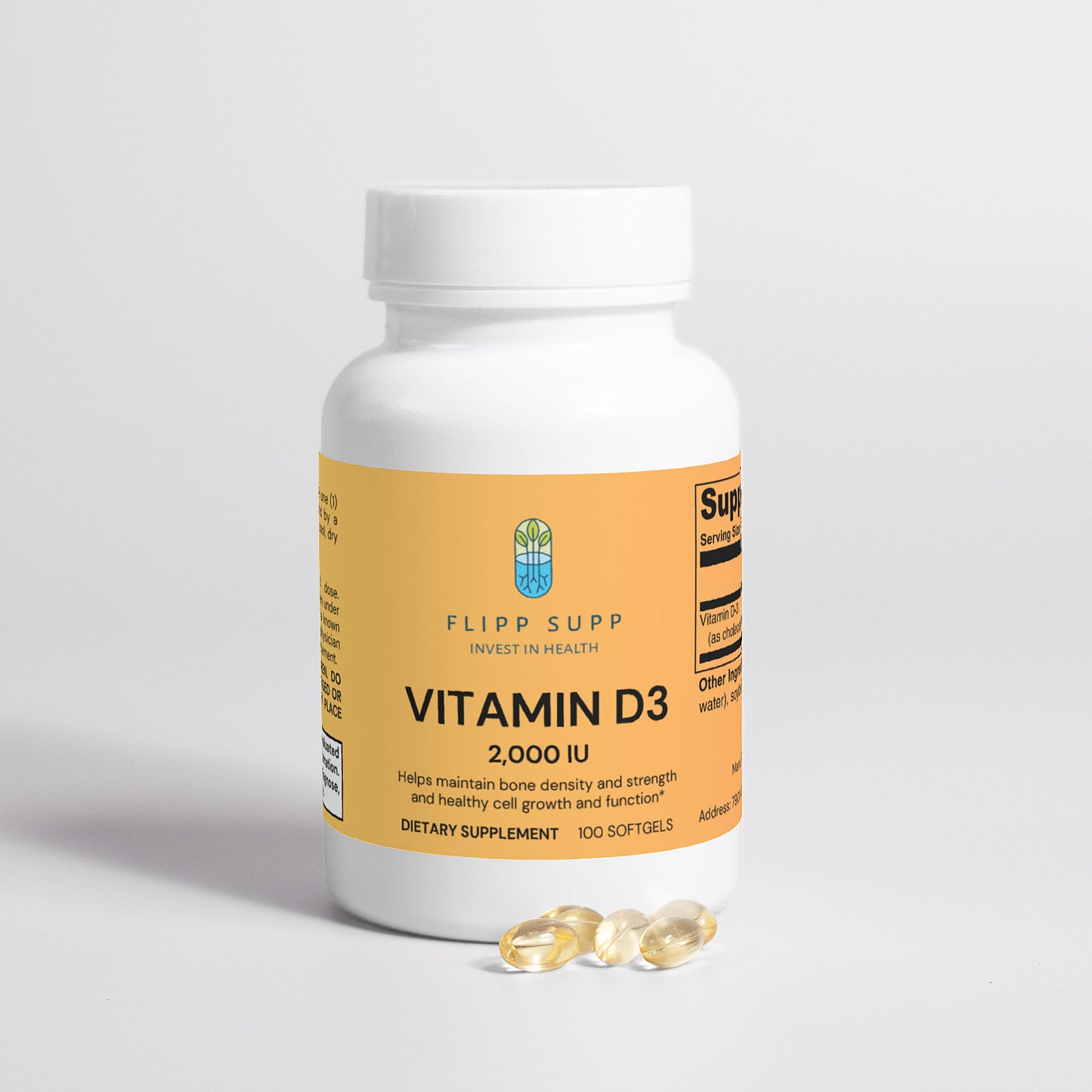 Vitamin D3 2,000 IU